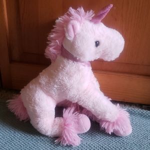 Kellytoy USA | Pretty Pink Sparkly Plush Unicorn